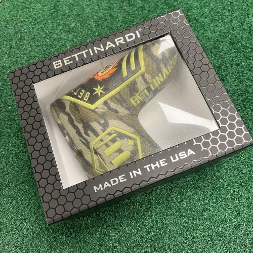 Bettinardi Betti Brigade Camo Blade Putter Headcover Sealed in Box! Rare! New!