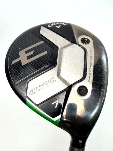 Callaway Elyte 7 Wood 21 Ventus Blue Velocore+ 55g Regular Fairway Wood