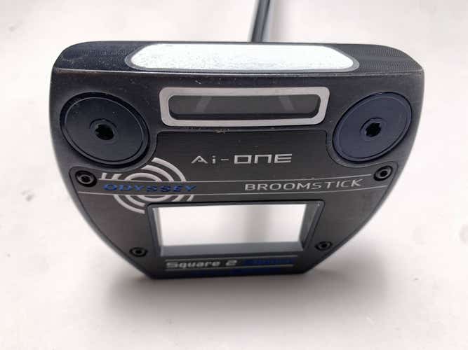 Odyssey Ai-ONE Square 2 Square Jailbird Broomstick Putter 48" Mens RH