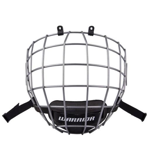 New Warrior Alpha One Cage Gray Silver Hockey  Mask Fits Bauer Ccm Helmet Medium