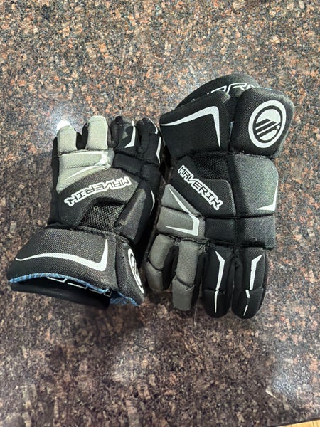 Used Small 10" Maverik Charger Lacrosse Gloves