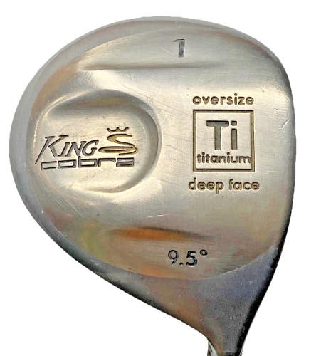 King Cobra Oversize Ti Deep Face Driver 9.5* RH Stiff Graphite 44.5" Good Grip
