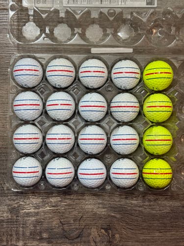 20 Callaway ERC Soft Triple Track Golf Balls - 5A/4A Condition