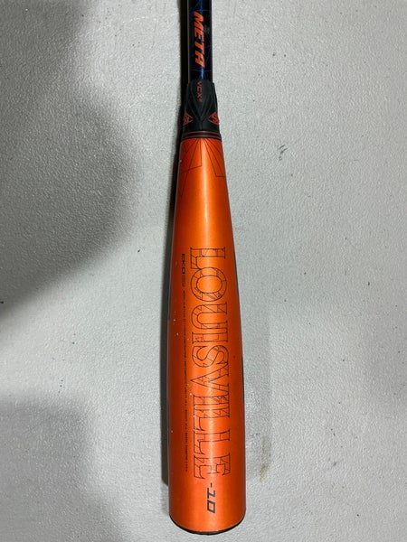 2022 Louisville Slugger Meta Composite Bat USSSA Certified (-10) Composite 18 oz 28" (Used)