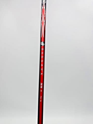 Mitsubishi Bassara Red 55 Hi 55g Senior A 42" Shaft Titleist Fairway Tip