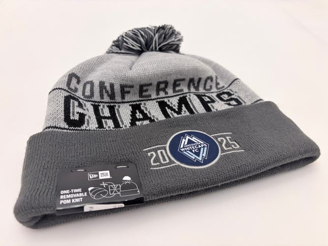 Brand New Vancouver Whitecaps New Era MLS Western Champions Toque Beanie