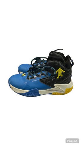 Used Basketball Shoes Y Royal Blue Junior 03 11859-S000029735