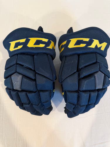 CCM Tacks HGTK Pro Stock 13”  Hockey Gloves BLUES 8459
