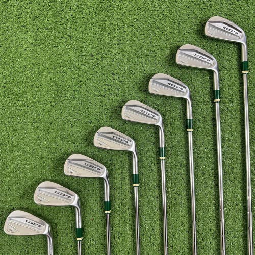 2023 Cobra King Forged CB Iron Set 4-PW GW Oban CT-125 Pured Extra Stiff X -1/2