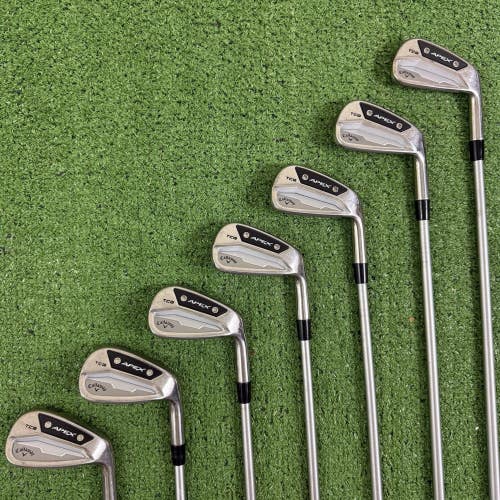 Callaway Apex TCB 24 Raw Iron Set 4-PW KBS Tour C-Taper Lite 105 Regular +1/2