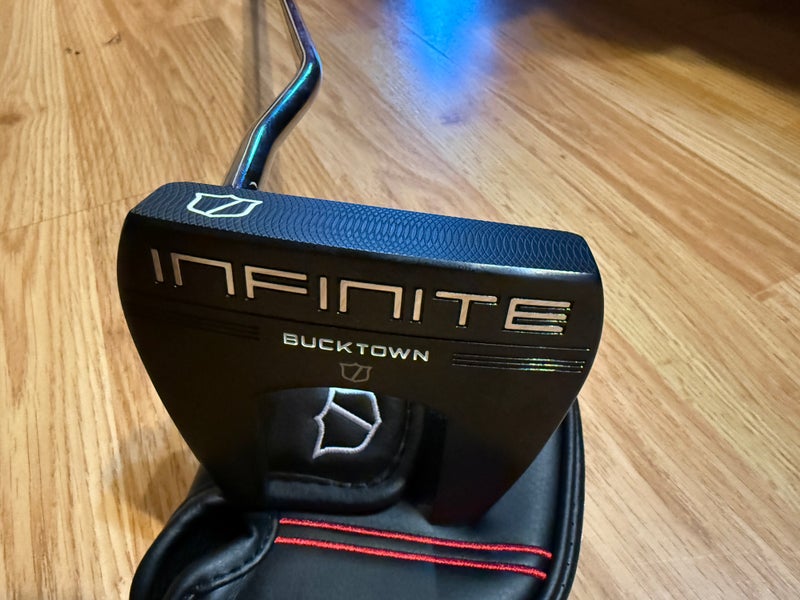 Black Men's 2024 Wilson Staff 2024 Infinite Bucktown Mallet Left Hand Putter 34" (Used)