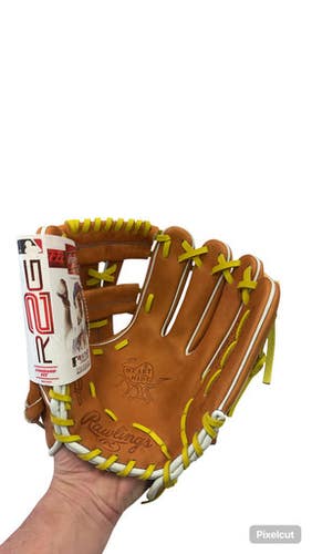 Used Rawlings HEART OF THE HIDE BB/SB Glove RH Throw Brown 11 1/2" 11859-S000029726