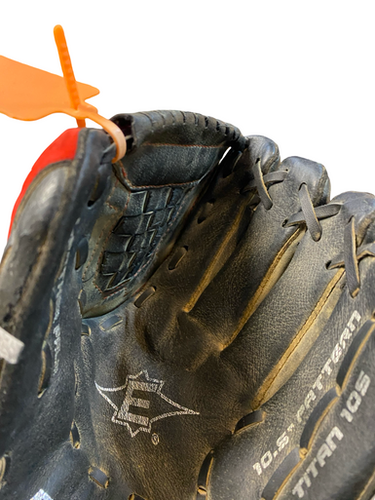 Used Easton TION 105 BB/SB Glove RH Throw Black 10 1/2" 11706-S000371283