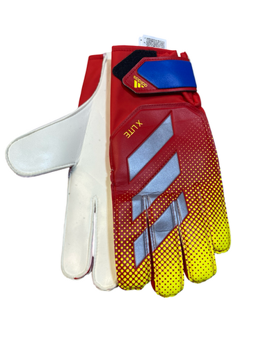 Used Adidas X LITE Soccer Goalie Gloves Red 10 11706-S000373343