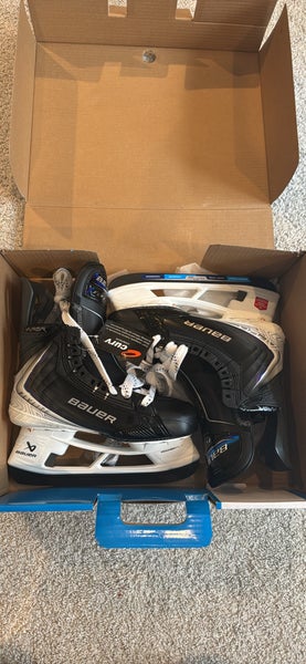 2025 Bauer Vapor Flylite Hockey Skates 6.5 (New) With Steel