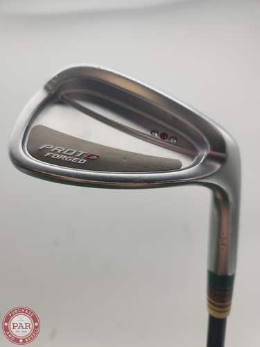 PROTO CONCEPT FORGED CB GAP WEDGE 50*/10 XSTIFF BGT BLACK ZNE 130 34.75" DEMO
