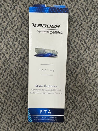 Bauer Aetrex Size 6-6.5 Fit A Skate Orthotics