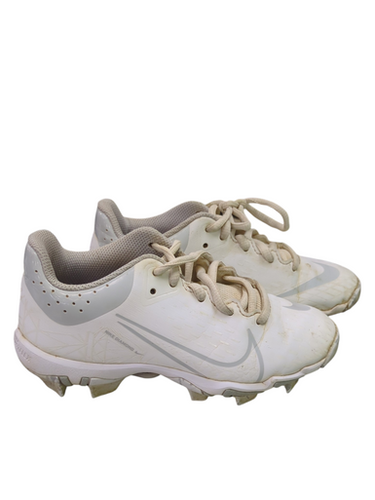 Used Nike DIAMOND BB/SB Cleats White Junior 01 11862-S000093544