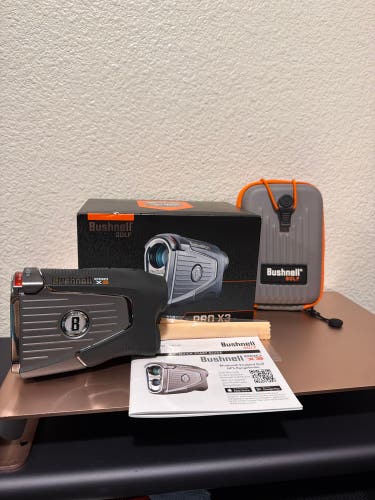 Bushnell PRO X3 Link Golf Rangefinder like new just open Box.
