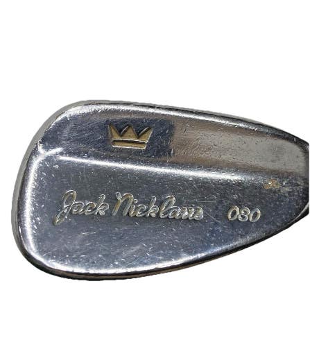 MacGregor Jack Nicklaus 080 Forged Pitching Wedge RH Steel 35" Nice Vintage Grip