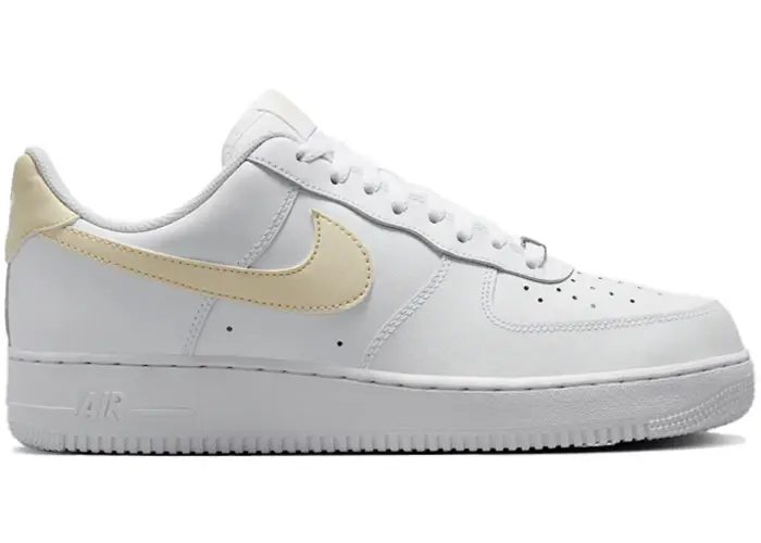 Size 8M/9.5W - Nike Air Force 1 Low '07 White Light Khaki (NO BOX) FJ4146-111