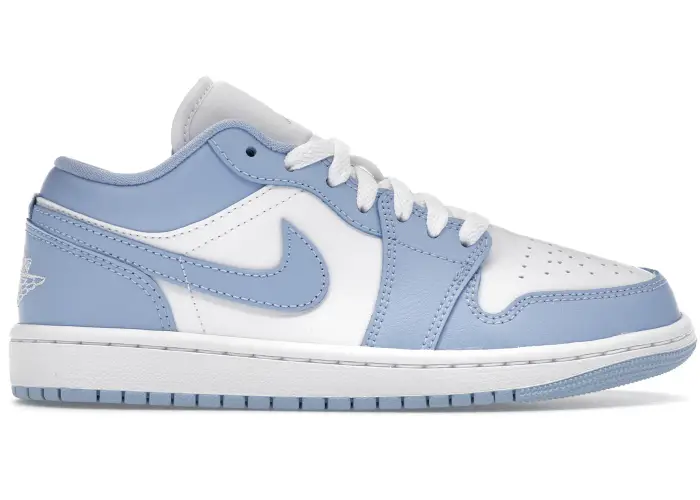 Size 7M/8.5W - Jordan 1 Low White Aluminum (Women's) (NO BOX) DC0774-142