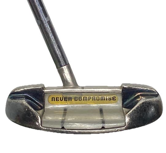 Never Compromise TDP 5.2 Center Shaft Mallet Putter RH Steel 34.5" New Mid Grip