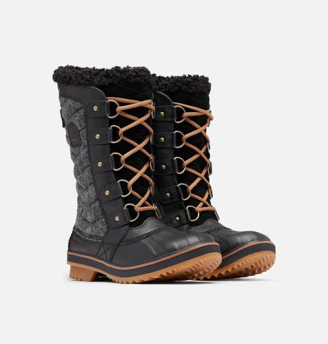 Sorel Tofino II 1690441 Snow Boots Women 7W Black Gum Waterproof Insulated RG165