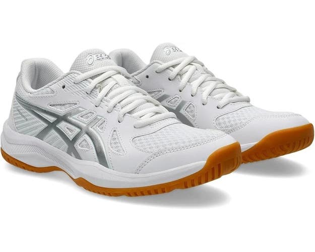 Asics Upcourt 6 1072A107-100 Sneakers Womens US 10 White Volleyball Shoes RG215