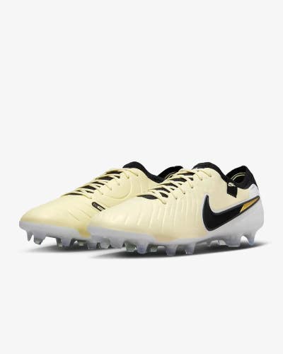 Nike Tiempo Legend 10 Elite FG DV4328-700 Mens 5.5 Lemonade Football Boots RG141