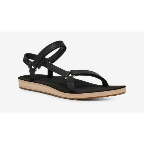 Teva Original Universal Slim 1151031-BLTN Sandals Women's 11 Black Strappy RG192
