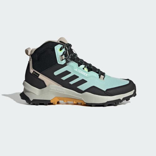 Adidas Terrex AX4 Mid GORE-TEX IF4850 Boots Womens US 8M Flash Aqua Hiking RG109