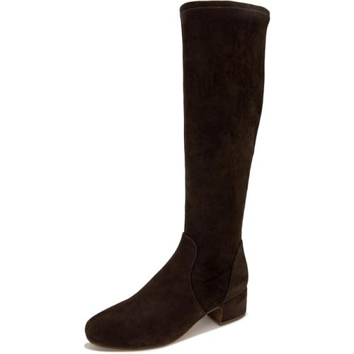 Gentle Souls by Kenneth Cole Ella Boots Womens 8 Chocolate Suede Knee-High RG158