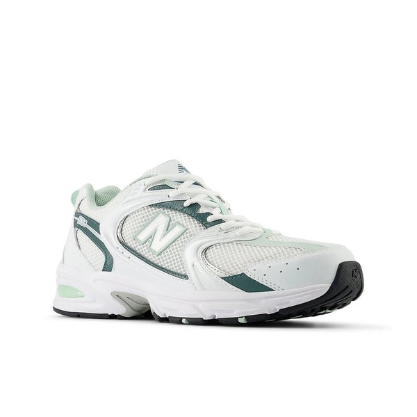 New Balance 530 MR530RB Sneaker Mens 6.5M White New Spruce Lifestyle Shoes RG115