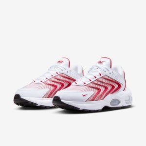 Nike Air Max TW DQ3984-104 Sneakers Men's US 9 White Red Lifestyle Shoes RG185