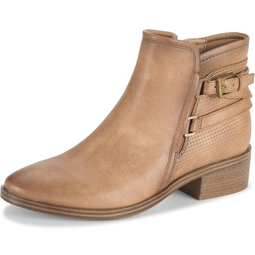 Baretraps Mackenzie BT30016 Boots Women's US 6M Caramel Almond Toe Bootie RG166