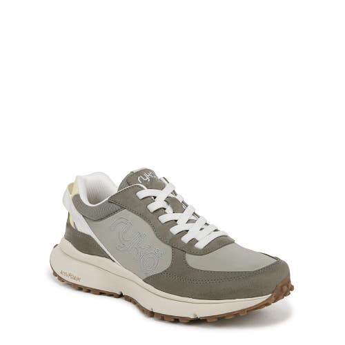Ryka Jog on I9572M2302 Sneakers Women's US 7D Vetiver Green Walking Shoes RG117