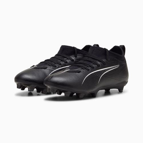 Puma Ultra 5 Match 108096-02 Kids US 1Y Black Low Top FG/AG Soccer Cleats NCZ112