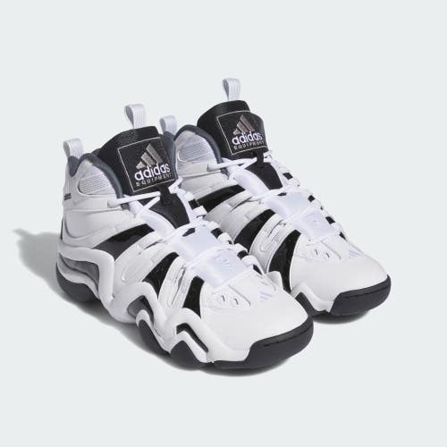 Adidas Crazy 8 IE7198 Sneakers Men's US 10 White Black Basketball Shoes DDK944