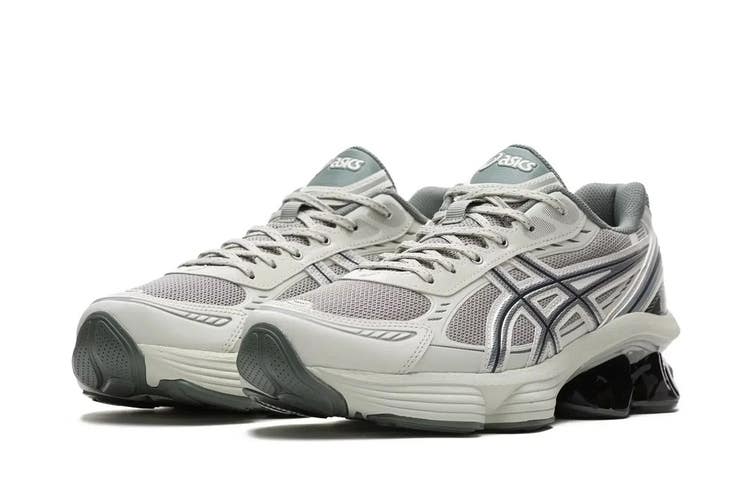 Asics Gel-Kinetic Fluent 1203A591-021 Sneakers Mens 10 Gray Running Shoes DDK905