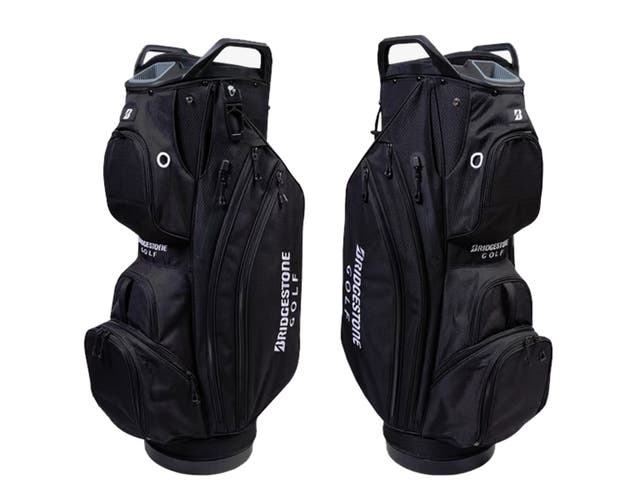 NEW 2026 Bridgestone Golf Black Signature Cart Golf Bag