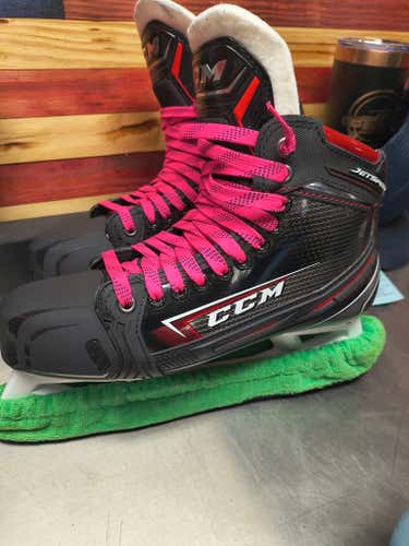 2019 CCM JetSpeed FT2 Hockey Goalie Skates Extra Wide Width 9