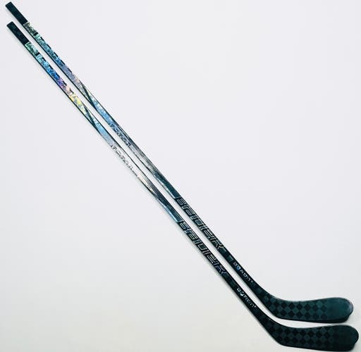 New 2 Pack Custom Silver Bauer TWITCH (AG5NT Build) Hockey Sticks-LH-82 Flex-P28-Full Tactile