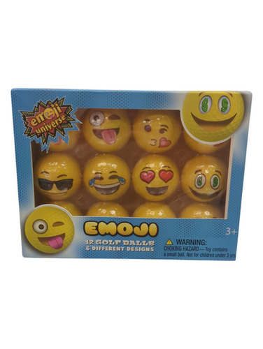 Used EMOJI 12 Pack - Golf Balls Yellow 11862-S000093421