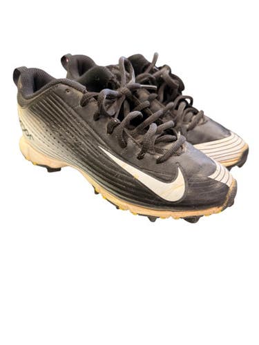 Used Nike VAPOR BB/SB Cleats Black And White Junior 02.5 11862-S000093194