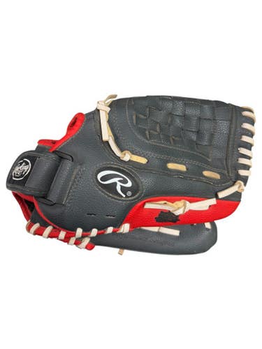 Used Rawlings PL115G BB/SB Glove RH Throw Grey 11 1/2" 11862-S000093527