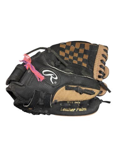 Used Rawlings PM105RB BB/SB Glove RH Throw Black 10 1/2" 11862-S000093529