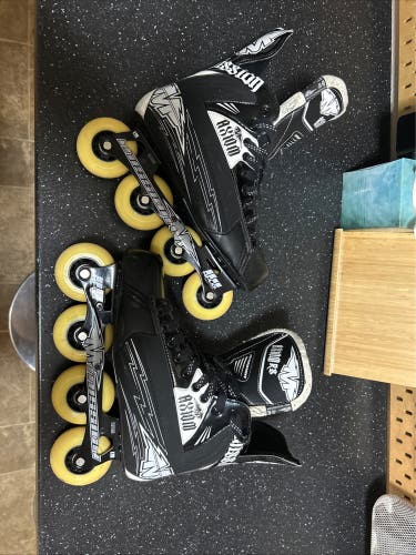 Mission Inline Skates Wide Width Size 10 (Used)