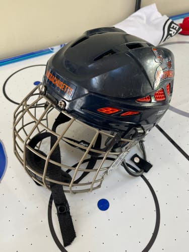 Small Helmet (Used) Massachusetts Spitfires with cage