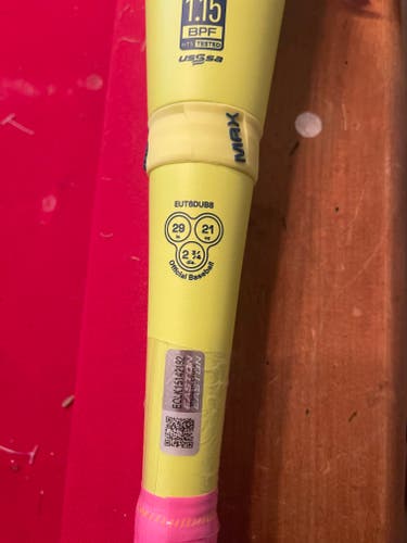 2025 Easton Dub Composite USSSA Certified Bat (-8) 21 oz 29" (New)